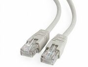 3mGembirdFTPPatchCordGrayPP22-3M,Cat.5E,Cablexpert,moldedstrainrelief50u"plugs
