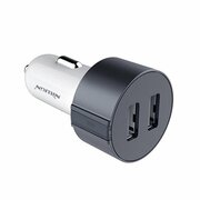 "NillkinAutoadapter,3.4A,VigorInput:DC12-24VOutput1:DC5V2.4AOutput2:DC5V1AApplicableforallsmartphonesandtablets."