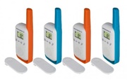 MotorolaWalkie-TalkieTalkAboutT42,Quad,16Channels,4km