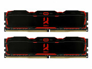 16GB(Kitof2*8GB)DDR4-3200GOODRAMIRDMXDDR4(DualChannelKit),PC25600,CL16,Latency16-20-20,1.35V,1024x8,AluminiumBLACKheatsink