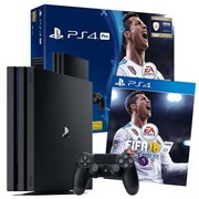 SonyPlayStation4Slim1TbBlack+FIFA2018