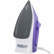 УтюгPhilipsGC1433/30,2000W,stainlesssteelsoleplate,220mlwatertankcapacity,horizontalsteam,25/95g,violet
