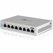 UbiquitiUniFiSwitch8-ports(US-8)-5pack,8x10/100/1000MbpsRJ45Ports,1xPoEPassthroughPort,Non-BlockingThroughput:8Gbps,SwitchingCapacity:16Gbps,(retelisticaswitch/сетевойкоммутатор)