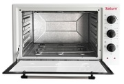 ЭлектрическаяпечьSaturnST-EC3801,1500W,42L.timer,thermostatmax320°С,white