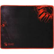 GamingMousePadA4TechBloodyB-080S,430x350x2mm,Cloth/Rubber,Anti-fraystitching,Black/Red