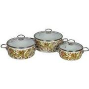 Наборкастрюль2л/3л/4лImperioсалатныйVITROSS8DA025S-1