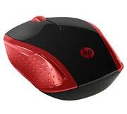 HP200EmpressRedWirelessMouse,Black/Red