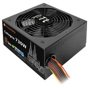 PowerSupplyATX730WThermaltakeCologneW0394RE,14cmFan,80+BronzeATX12V2.386mmx150mmx160mm100Vac-240Vac82-88%efficiencyat20-100%load20+4pin4+4X1pinPCI-E6+2pinX4MolexX4SATAX8+5V22A+3.3V22A+12V162A744W-12V0.3A+5Vsb2.5A