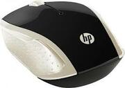 HP200SilkGoldWirelessMouse,Black/Gold