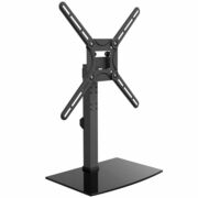 TabletopTVMountBarkanS320Black29"-58"Swivel&Tilt,max.25kg,VESAmm:upto400x400mm