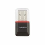 CardreaderEsperanzaEA134KMicroSDHC,USB2.0,Black