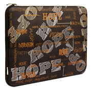 G-CubeGNH-10HBSoHappyTogetherHopeLaptopBag,10-11.6",Size:28.5*1.8*20cm,(Brown)