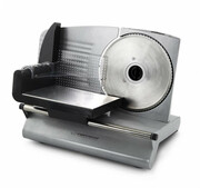 FoodSlicerESPERANZAMORTADELLAEKM018K150W,Slicingthickness-0-15mm,Maximumuninterruptedworkingtime5minutes,Break-uptimebeforenextuse-30minutes,Noiseofdevice(LWA):75dB/A,Bladematerial-stainlesssteel,Bladediameter–19