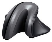 TrustVerroVerticalErgonomicWirelessMouse,2.4GHz,MicroreceiverUSB-Amale,6buttons,600,1200,1600dpi,USB,Glidingpads-teflon,1xAAbattery,right-handed,Black