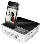 DLPWXGAProjector300Lum,10000:1BenQ"GP3",WirelessPortableMiniProjectorProjectionSystemDLPNativeResolutionWXGA(1280x800)Brightness(ANSILumens)300ALContrastRatio10000:1*DisplayColor1.07BillionColorsLensF=1.928,f=26.95mm