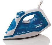 IronGORENJESIH1800BLT,1800W,ceramic,steam80/25g,anti-dripandanti-calcsystem,horizontalandverticalsteam,sprinkler,watertankcapacity0.25l,self-cleaningfunction,autopoweroff,whiteblue