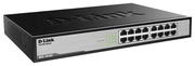 D-LinkDES-1016C/A1A,16-Port10/100BASE-TXUnmanagedGreenethernetSwitch,11"metalcase802.3xFlowControl,802.1PQoSsupport(retelisticaswitch/сетевойкоммутатор)