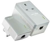 TP-Link500MbpsPowerlineAdapterKIT,TL-PA4016PKIT,WithACPassDatatransmissionratesupto*500Mbpsoverelectricalwires,idealforHDvideostreamingIntegratedpowersocketmakingsurethatnopoweroutletisgoingtowastePlugandplaydesignand