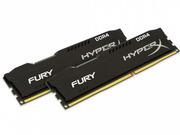 16GB(Kitof2*8GB)DDR4-2666KingstonHyperX®FURYDDR4,PC21300,CL16,1.2V,Auto-overclocking,AsymmetricBLACKheatspreader,IntelXMPReady(ExtremeMemoryProfiles)