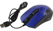 МышьQumoM14,Optical,1000dpi,3buttons,Ambidextrous,Blue,USB