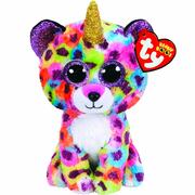 BBGISELLE-rainbowleopardwithhorn24cm
