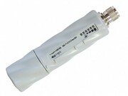 GrooveA52withN-maleconnector,HighGainSingleChain2.4GHz/5GHz802.11abgnwireless,600MHzCPU,64MBRAM,1xLAN,mountingloops,POE,PSU,plasticcase,RouterOSL4,2.4Ghz6dBiOmniantenna