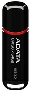 ADATAUV150,64GBUSB3.1Black,Plastic,ClassicCap