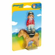 ИгровойнаборPlaymobilEquestrianwithhorse1.2.3PM6973