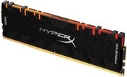 32GBDDR4-3200KingstonHyperX®PredatorDDR4RGB,PC25600,CL16,1.35V,AsymmetricBLACKlow-profileheatspreader,DynamicRGBeffectsfeaturingHyperXInfraredSynctechnology,IntelXMPReady(ExtremeMemoryProfiles)