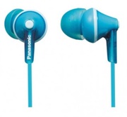EarphonesPanasonicRP-HJE125E-ZTurquoise,w/oMic,1xmini-jack3.5mm