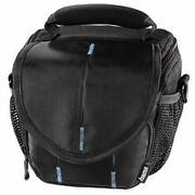 Hama103669CanberraCameraBag,100,black/blue