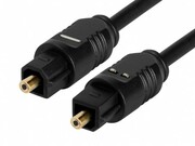 Opticalcable6mm-3m-Brackton"Professional"K-TOS-BKR-0300.B,Toslink-cable,m/m,glassfiberOD6mm,1.5m,blackmetalHQdesignplugblackHQPVCcablejacket,upto125Mbit/s,withdustcaps,black