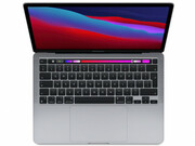 APPLEMacBookPro13.3"M1(2021)SpaceGray,13.3"RetinaIPS(AppleM1-8-coreCPU/8-coreGPU,16GBRAM,256GBSSD,2xTB3,WiFi-AX/BT5.0,upto20hours,720pCamera,BacklitKB,RUS,macOS,1.4kg)