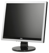 "17.0""AOC""e719Sda"",Black(1280x1024,5ms,250cd,20Mln:1,D-Sub,DVI,Speakers)(TNLED,1280x1024SXGA,0.264mm,250cd/m?,DCR20Mln:1(1000:1),170°/160°@C/R>10,30-83kHz(H)/56-76Hz(V),5ms,DVI-D+AnalogD-Sub,Audio-In,Speakers,Fixed
