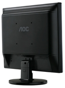 "17.0""AOC""e719Sda"",Black(1280x1024,5ms,250cd,20Mln:1,D-Sub,DVI,Speakers)(TNLED,1280x1024SXGA,0.264mm,250cd/m?,DCR20Mln:1(1000:1),170°/160°@C/R>10,30-83kHz(H)/56-76Hz(V),5ms,DVI-D+AnalogD-Sub,Audio-In,Speakers,Fixed