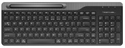 WirelessKeyboardA4TechFBK25,Multimedia,SmartphoneCradle,upto4Devices,BT/2.4Ghz,Black