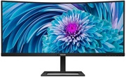 34"PHILIPS346E2CUAEBlack(VA-Curved,3440x1440,1ms,300cd,Mega-DCR,DP+HDMI+USB-C,Spk,HAS)