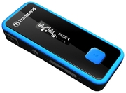 .8GBTranscendT.Sonic"MP350",Black/BlueRugged[MP3,WMA,WAVBatteryLife12hrs]