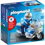ИгровойнаборPlaymobilPoliceBikewithLEDLightPM6923