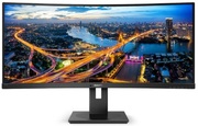 34"PHILIPS345B1C,Black(VA-Curved,3440x1440,4ms,300cd,DCR80M:1,DP+HDMI,USB-Hub,HAS)