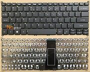 KeyboardAcerSwift3SF314-54SF314-54GSF314-54G-52L8SF314-56Gw/Backlitw/oframeENG/RUBlack