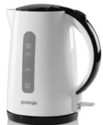 "KettleGorenjeK17PLBW,Plastic,2200W,1,7l,concealedheatingelement,360°swivelbase,white"