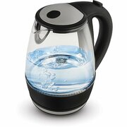 ЭлектрочайникPolarisPWK1076CGL1.0lsticlaBlack