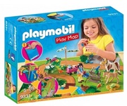 ИгровойнаборPlaymobilPonyWalkPlayMapPM9331