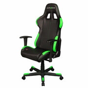 GamingChairsDXRacer-FormulaOH/FD99/NE,Gamerweight91kg/height175cm,PUCover-Black/Black/Green,FoamDensity:52kg/m3,5-starNylonBase,GasLift4Class,TiltMechanism-Angle135*,AdjustableArms-1D,Pillow-2,Caster-2,22kg