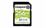 256GBSDXCCard(Class10)UHS-I,U1,KingstonCanvasSelectPlus"SDS2/256GB"(R/W:100/85MB/s)
