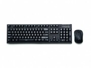 ZALMAN"ZM-KM870RF",Wireless2.4GHzKeyboard&Mouse,Keyboard(Ultraslimdesign,On/OffSwitch)+Mouse(1000/1200/1500dpi,6buttons),Batterylifeupto24months,USB,Black