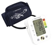 BloodPressureArmEsperanzaVERVEECB003,Measurementofthesystolic(SYS)anddiastolic(DIA)bloodpressureandpulse(P),Detectionofcardiacarrhythmia,Pressuremeasurerange:0—300mmHg(0-40kPa),Pulse:40–199beats,Pressure:±3mmHg(0,4kP