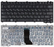 KeyboardToshibaSatelliteT130T135U400U405U500U505E205PortegeA600M800M900ENG/RUBlack