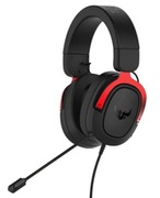 GamingHeadsetAsusTUFGamingH3,50mmdriver,32Ohm,20-20kHz,Virtual7.1,294g,3.5mm,Black/Red